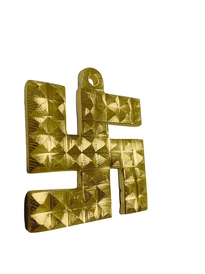 Brass Swastik Pyramid