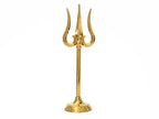 Zinc Trishul Stand - 6 Inch