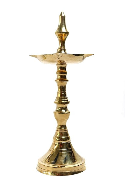 Pure Brass Diya 9 inch