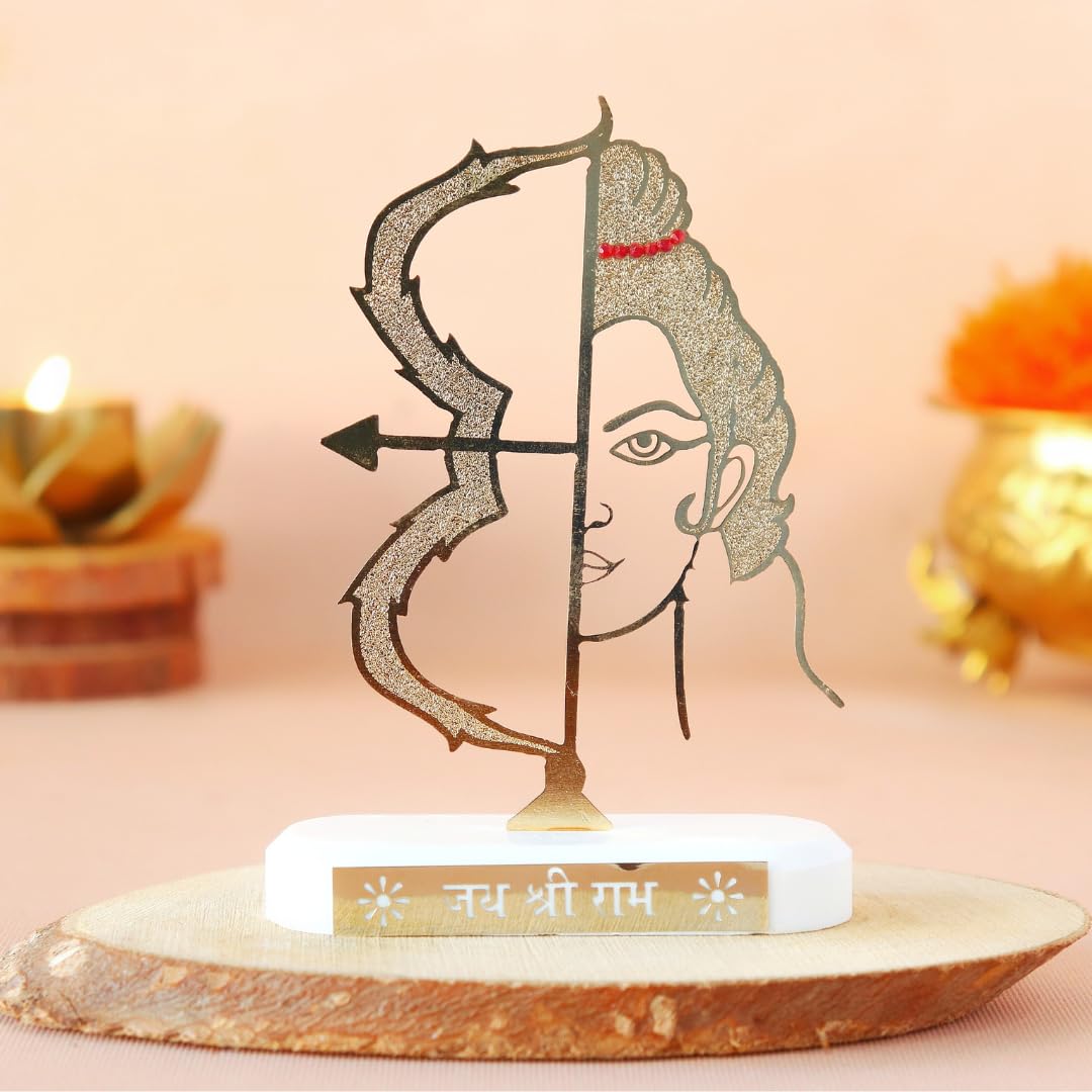 Ram Ji for Car Dashboard | 4.5 Inch | Maryada Purushottam | जय श्री राम | Office Desk |