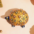 Meenakari Tortoise for Good Luck for Home - 3.5 Inch