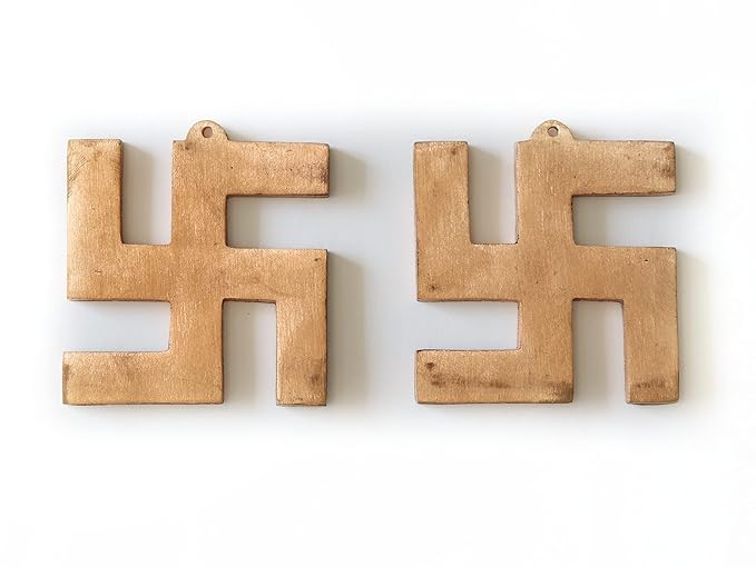 Swastik (Copper) 3 Inch (Set of 2)