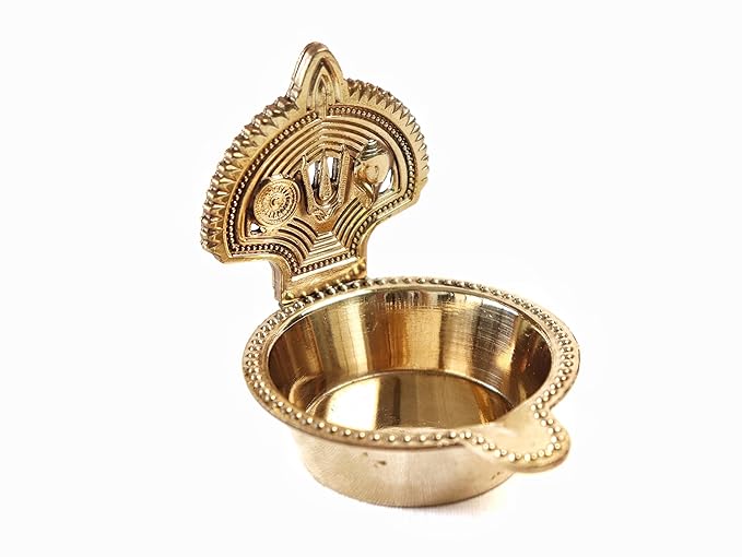 Shank Chakra Diya - 3 Inch