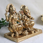Laxmi Ganesh Pair Murti | 6.5 Inch | Idol | Statue | Showpiece | Decoration Items for Home Decor Mandir | Temple | Housewarming Gifts