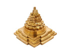 Ashtadhatu Meru Shree Yantra (Brass) 2 Inch