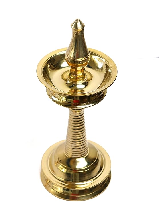 Brass Diya - 12 Inch - Pack of 2