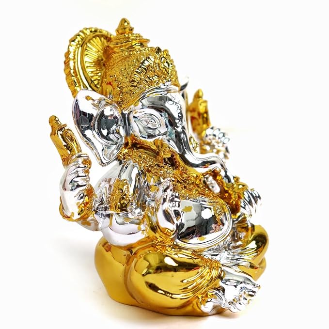 Ganesha Idol for Car Dashboard - 3.75 Inch