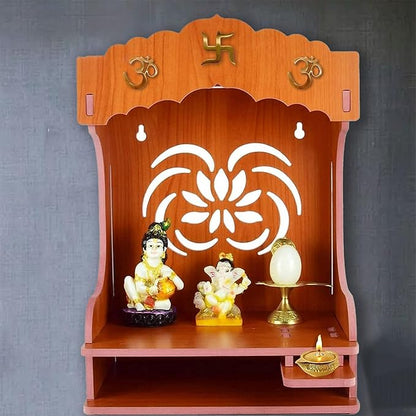 Om Swastik Om for Door Entrance (3 Pcs Set - 3 Inch)