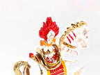 Bejeweled Wish-Fulfilling Horse Carrying Jewel Trinket Box 3.5 Inch
