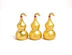 Lucky Gourd Hu Lu Gourd  (Brass) 6 Inch