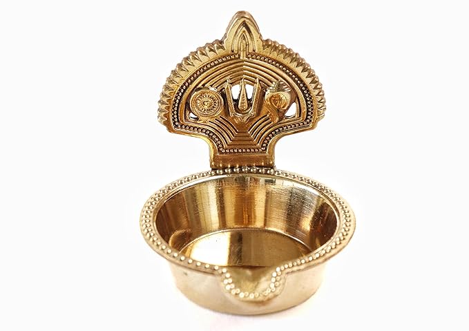 Shank Chakra Diya - 3 Inch