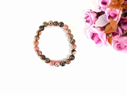 Natural Rhodonite Bracelet