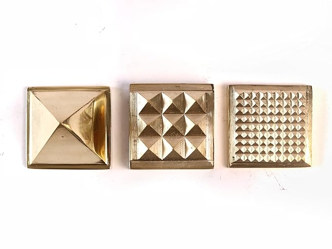 Pure Brass Pyramid 3 INCH