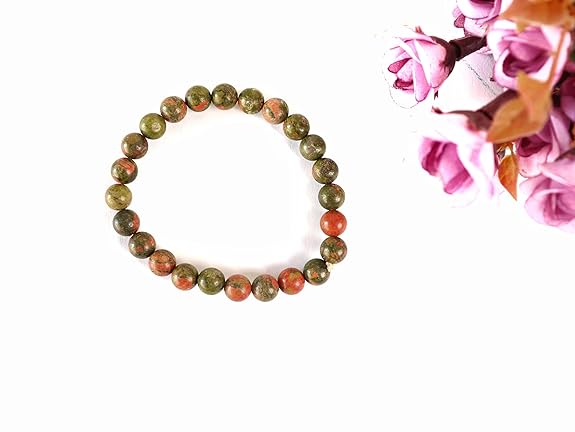 Natural Unakite Bracelet