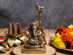 Lord Ganesh Ji Idol (Brass ) 3.25 inch