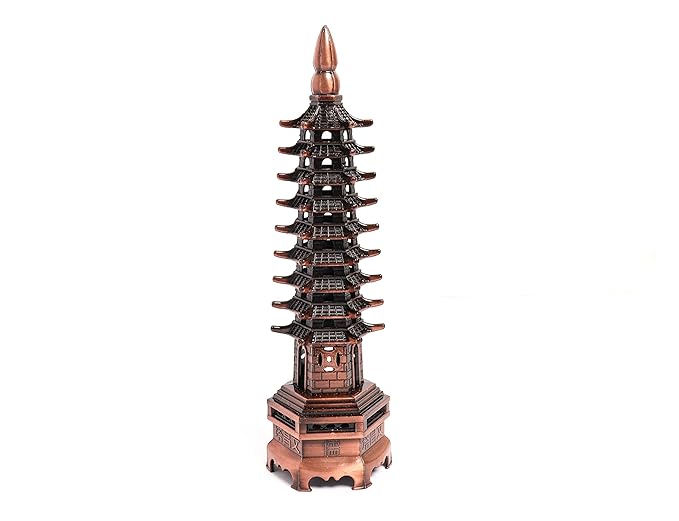 Copper 9 Layers Pagoda Tower - 5 Inch