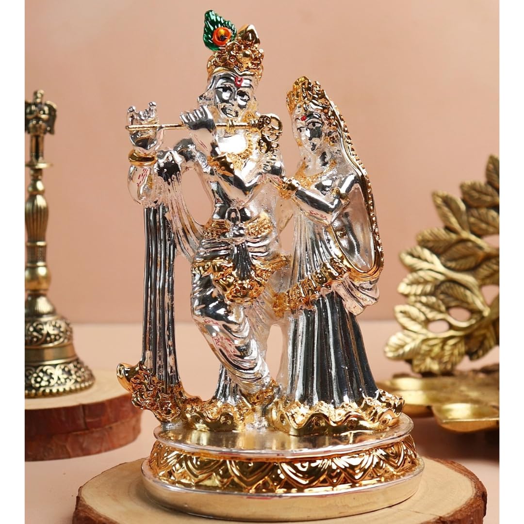 Radha Krishna Statue - 6 Inch