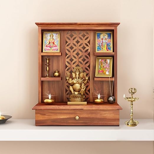 Brass Samay Diya - 8 Inch