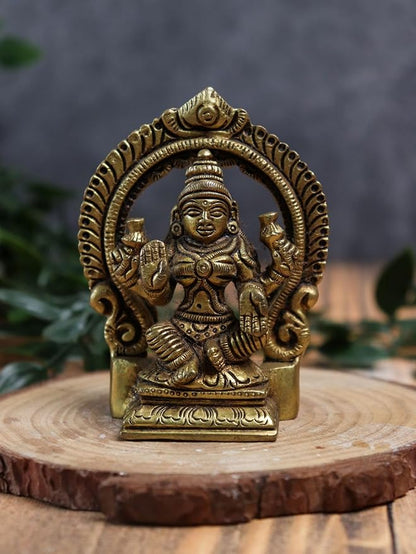 Laxmi Murti (Brass ) 3 INCH