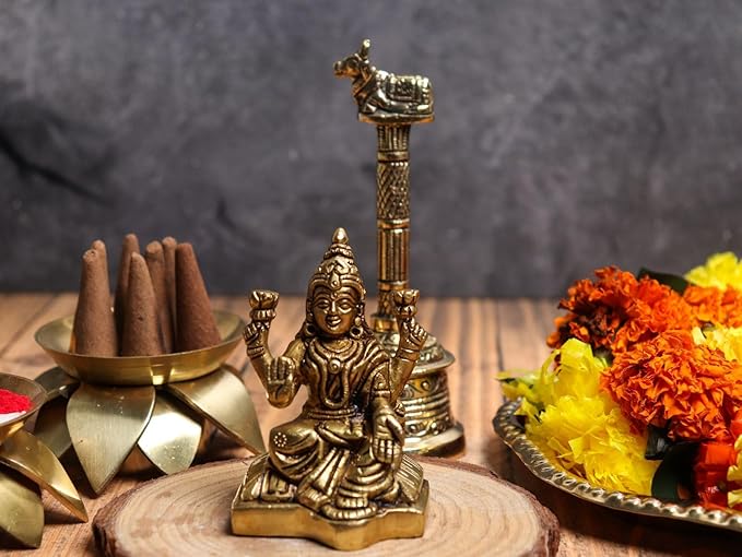 Brass Maa Laxmi Ji Murti