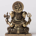 Brass Ganpati Idol for Home - 2 Inch