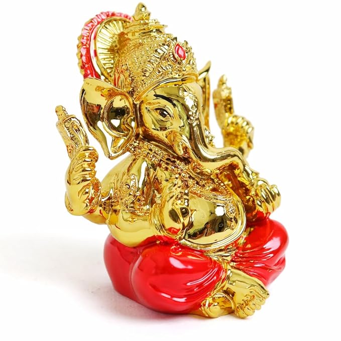 Ganesha Idol for Car Dashboard - 3.75 Inch