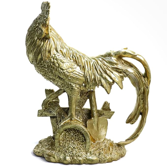 Feng Shui Rooster Decor - 14 Inch