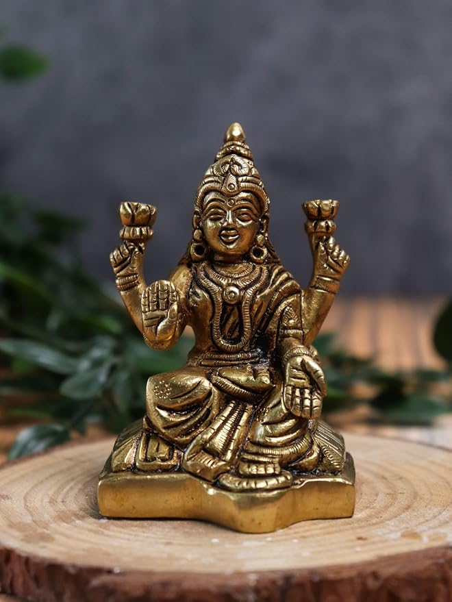 Brass Maa Laxmi Ji Murti