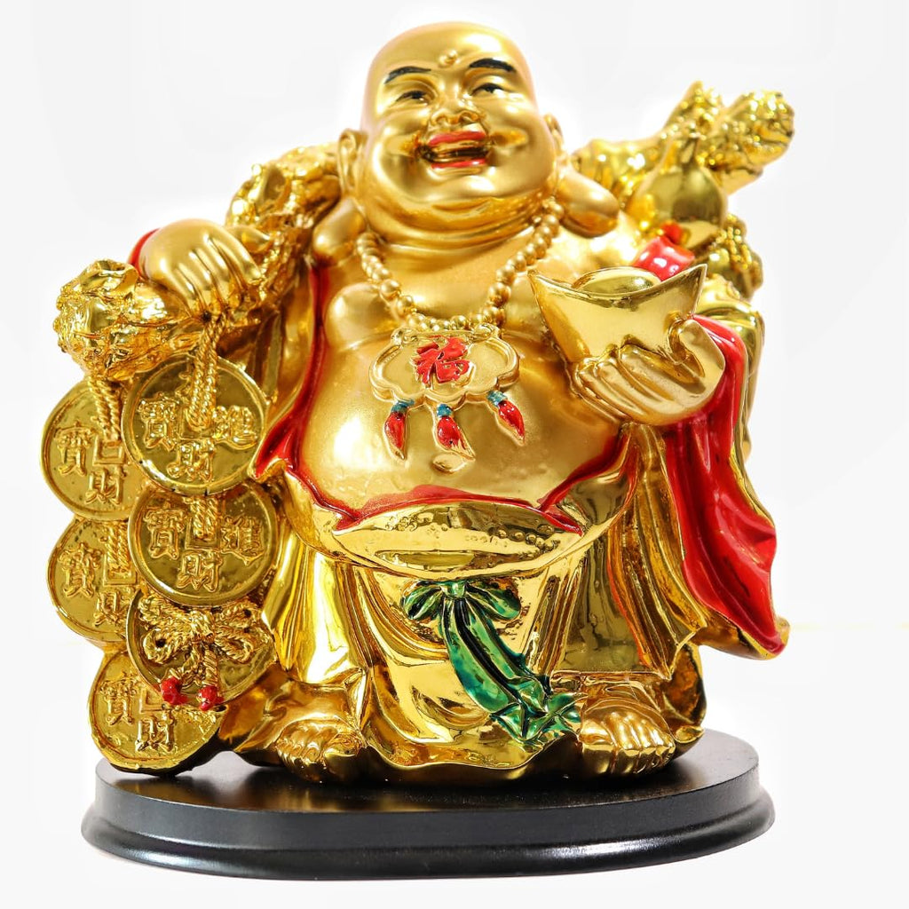 Laughing Buddha for Money and Good Luck - 7 Inch