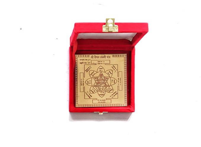 Copper Shree Vaibhav Laxmi Yantra