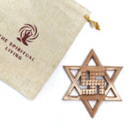 Copper Star Swastik | 4.5 Inch | For Door Entrance for Vastu