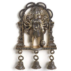 Premium Brass Panchmukhi Hanuman for Door Entrance | 6.5 Inch |  Wall Decor | Brass Hanging |