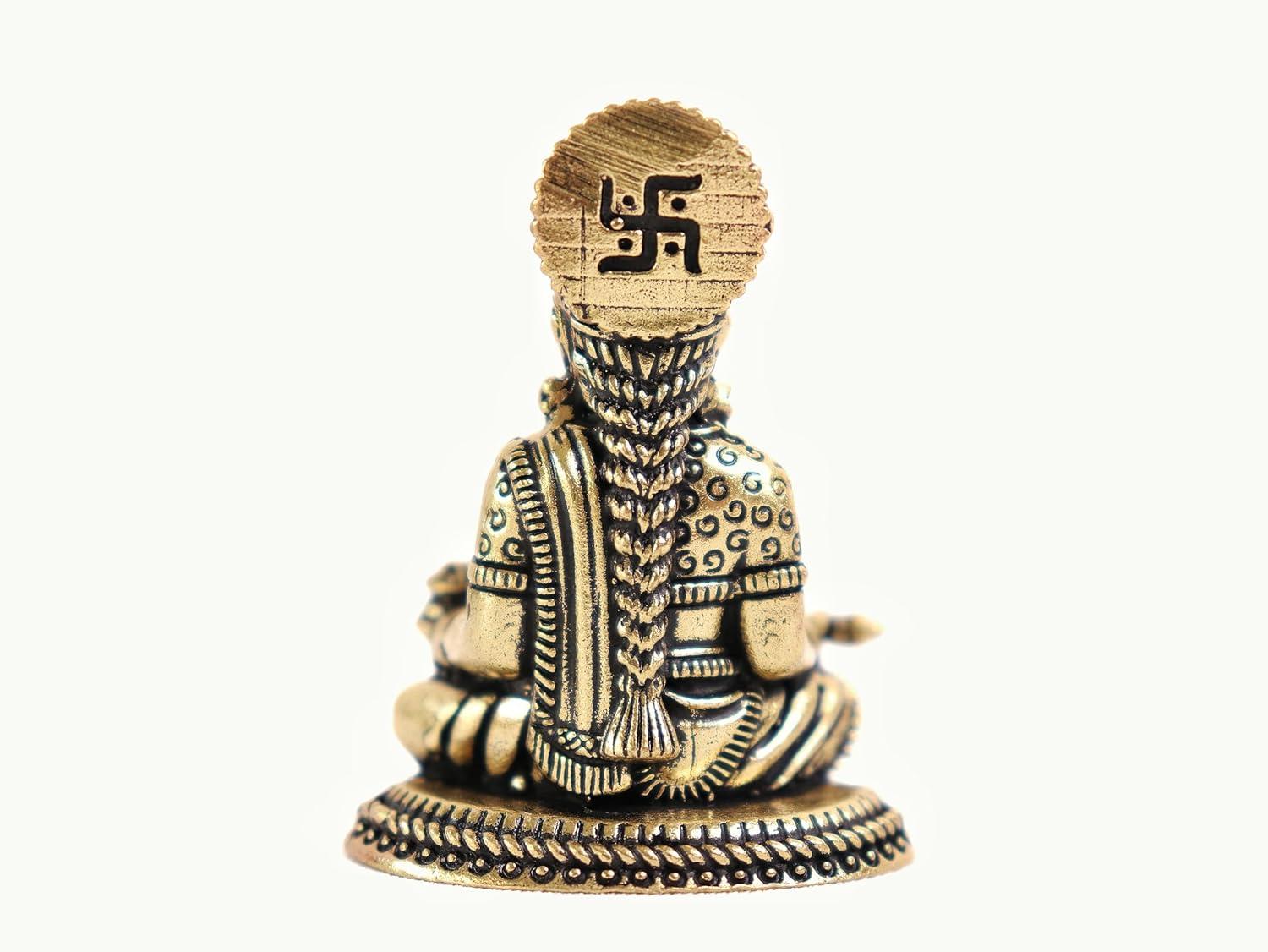 Brass Annapurna Devi Murti - 2 Inch