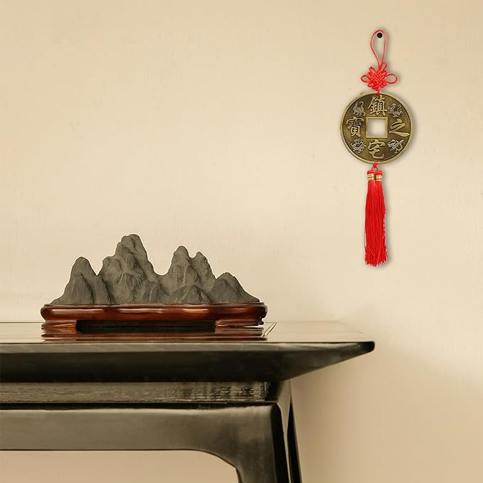 Big Metal Coin Wall Hanging