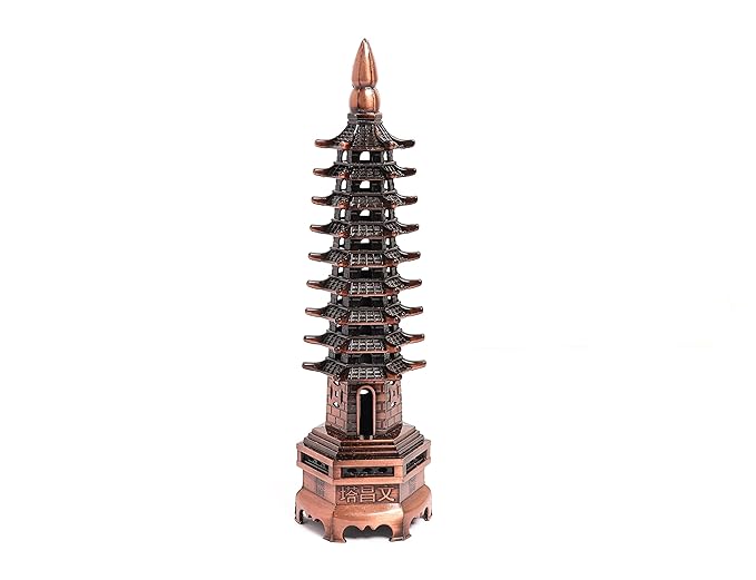 Copper 9 Layers Pagoda Tower - 5 Inch