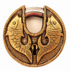 Brass Lock and Keys for Home - 3 INCH
