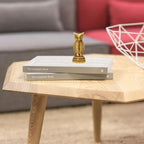 Brass Owl Statue for Vastu - 2.5 Inch