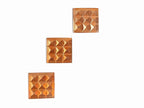 Vastu Pyramid ( Set of 3 ) (Copper) 1 Inch