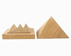 Shriparni Wooden Pyramid with Base - 3 Inch