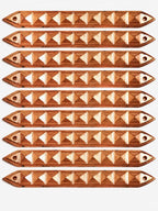 Copper Pyramid Divider Patti Strip | 5.25 Inch | Pack of 9 |