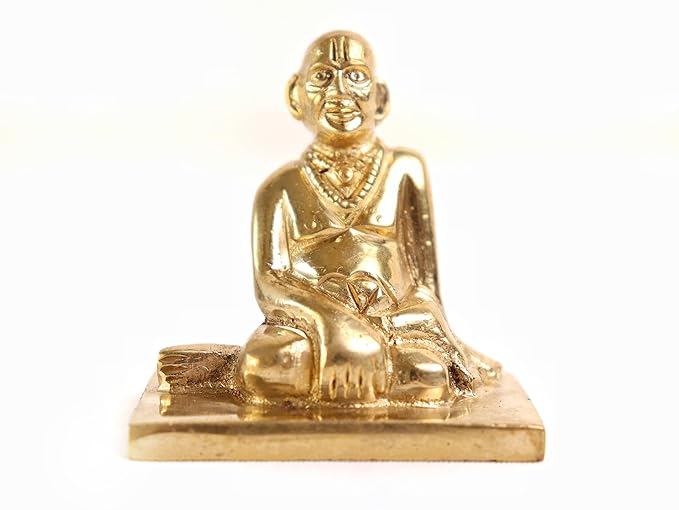 Brass Swami Samarth - 2.5 Inch