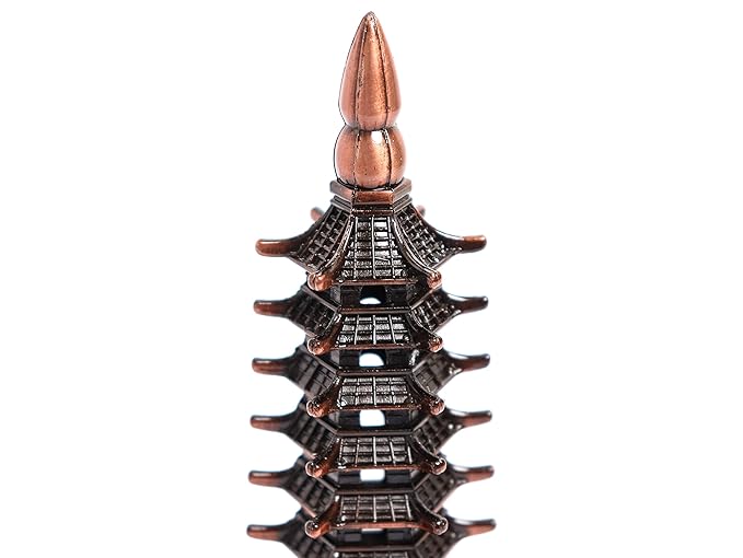 Copper 9 Layers Pagoda Tower - 5 Inch