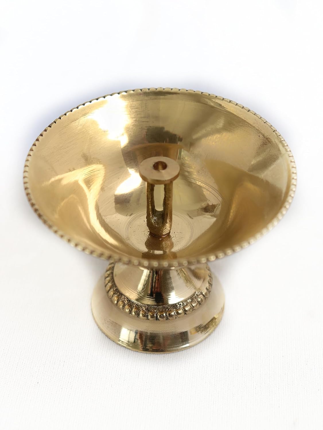 Brass Diya for Pooja - 3 Inch