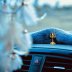 Zinc Metal Trishul - 4 Inch