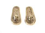 Brass Laxmi Charan Paduka |  Size - 2.5 Inch | For Door Entrance | Laxmi Feet | Decorating Home & Puja Room |