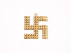 Brass Swastik Pyramid - 3 Inch