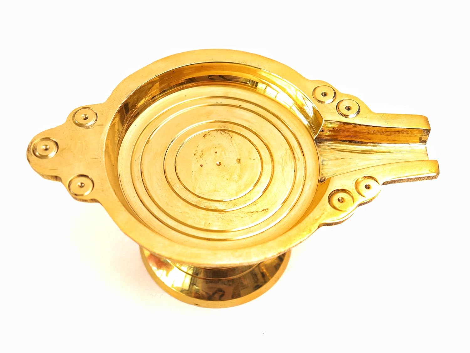 Brass Jal Abhishek Stand for Shivling | 6 Inch | Shiva Jaladhari Stand | Sawan Special | Rudrabhishek | Mahashivratri | Home Mandir
