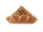 Copper Om Pyramid Wall Hanging Yantra