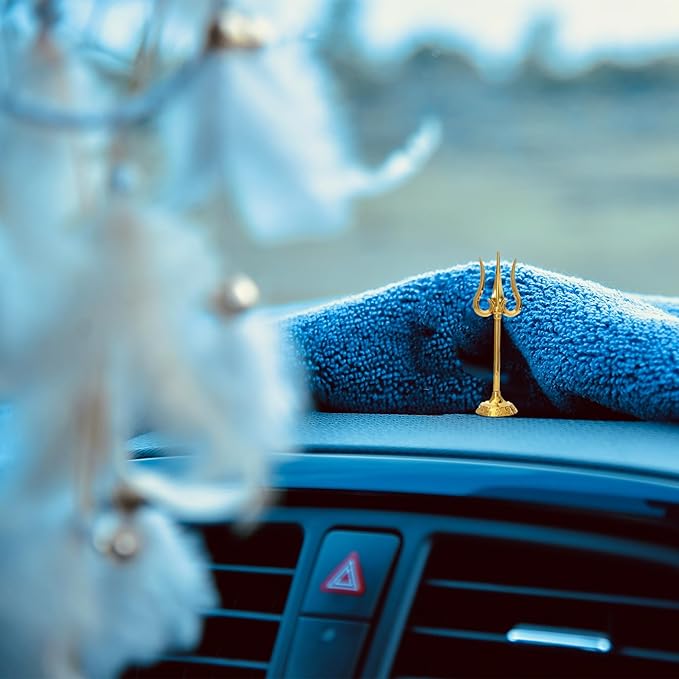 Zinc Trishul Stand - 6 Inch