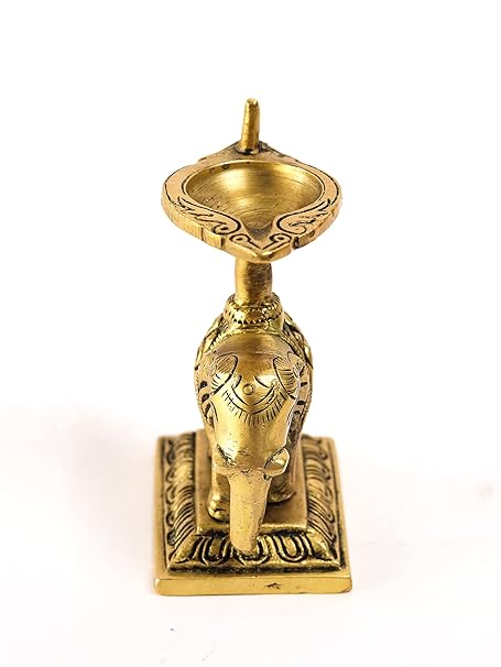 Elephant Diya (Brass )